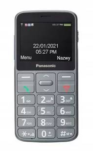 Panasonic KX-TU160 Szary - Telefony komórkowe - miniaturka - grafika 1