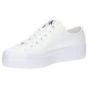 Sneakersy damskie - Calvin Klein Jeans Damskie sneakersy Vulc Flatform Essential Mono, białe, rozmiar 5 UK, biały, 38 EU - miniaturka - grafika 1