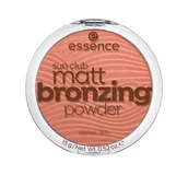 Pudry do twarzy - Catrice essence Sun Club Bronzer Rozświetlający 02 Darker Skin ESS-25864 - miniaturka - grafika 1