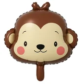 Balony i akcesoria - Balon foliowy w kształcie małpka 57"49 cm. - miniaturka - grafika 1
