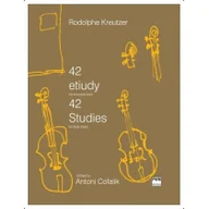 Powieści i opowiadania - Rodolphe Kreutzer 42 etiudy na skrzypce solo - miniaturka - grafika 1