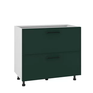 Asti Szafka Dolna Ds-90-2W _Blum Zielony Mat - Meble kuchenne - miniaturka - grafika 1