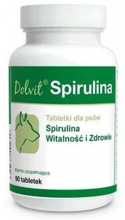 DOLFOS Spirulina - Suplementy i witaminy dla kotów - miniaturka - grafika 1