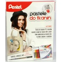 Pentel Pastele do tkanin 7 kol. PTS-7 - Przybory szkolne - miniaturka - grafika 5