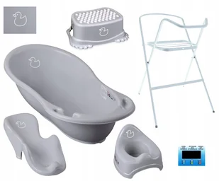 WANIENKA DLA DZIECKA TEGA BABY WYPRAWKA ZESTAW 6w1 WANNA STOJAK + AKCESORIA - Wanienki dla dzieci - miniaturka - grafika 1