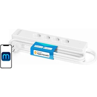 Meross Meross Listwa zasilania 4 gniazda + USB HomeKit MSS425FHK(EU) - Systemy inteligentnych domów - miniaturka - grafika 1