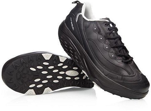 Buty sportowe z podeszwą kołyskową Fit Walk czarne rozmiar 39