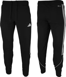Spodnie męskie adidas Tiro 23 League Woven czarne IB5012 S - Spodnie sportowe męskie - miniaturka - grafika 1