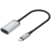 Inne akcesoria audio-wideo - Manhattan Adapter / przejściówka USB-C 3.2 / HDMI 4K*60Hz - miniaturka - grafika 1
