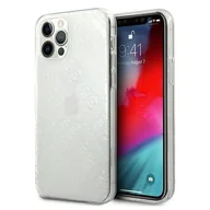Etui i futerały do telefonów - Guess Etui 3D Pattern Collection Hardcase do iPhone 12 Pro Max transparentne GUHCP12L3D4GTR - miniaturka - grafika 1
