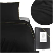 Pościel - Pościel 140 x 200 2cz Makosatyna Pure Z Bizą 03 - miniaturka - grafika 1