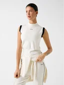 Swetry damskie - Guess Sweter 181078 Beżowy Classic Fit - miniaturka - grafika 1