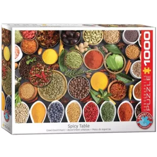 Eurographics Puzzle 1000 Stół z przyprawami - - Puzzle - miniaturka - grafika 1