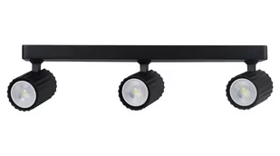 Czarna lampa sufitowa z ruchomymi spotami LP-787/3WS BK z serii TOKIO - Lampy sufitowe - miniaturka - grafika 1