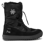 Buty dla dziewczynek - Śniegowce Primigi GORE-TEX 4938011 S Czarny - miniaturka - grafika 1