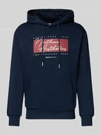 Bluzy męskie - Bluza z kapturem o kroju regular fit z mieszanki bawełny - miniaturka - grafika 1