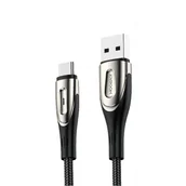 Kable USB - Joyroom Kabel USB do USB-C Sharp S-M411 2.4A, 3m (czarny) - miniaturka - grafika 1