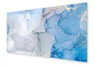 Dekoracje domu - Panel kuchenny HOMEPRINT Niebiesko szare plamy 120x60 cm - miniaturka - grafika 1
