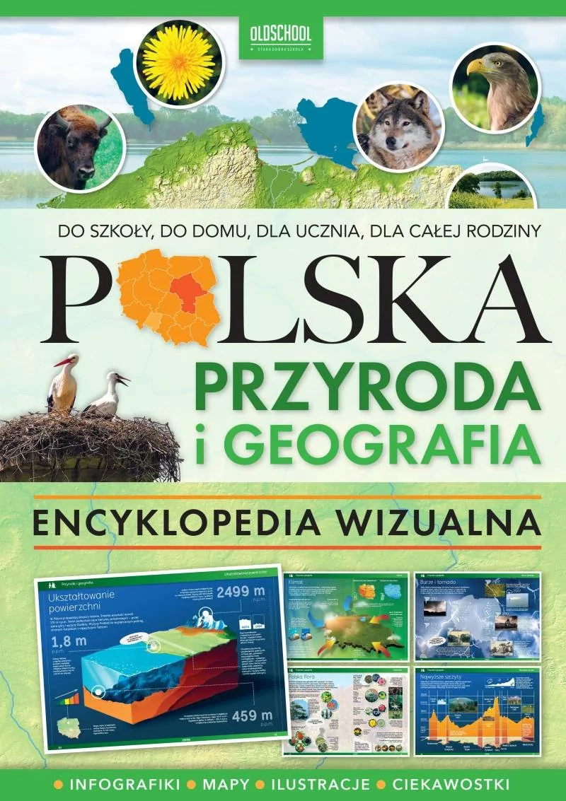 Polska Przyroda i geografia Encyklopedia wizualna Jannasz Marek Popiołek Ryszard