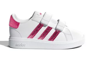 Buty Dziecięce Adidas Grand Court Gy4768 R 26,5 - Buty dla dziewczynek - miniaturka - grafika 1
