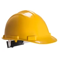 Akcesoria BHP - PORTWEST PS57 HEŁM OCHRONNY EXPERTBASE Z REGULACJĄ POKRETŁEM; ŻÓŁTY - miniaturka - grafika 1