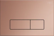 Przyciski spłukujące - Mexen Fenix 13 przycisk spłukujący Slim, różowe złoto - 601305 - miniaturka - grafika 1