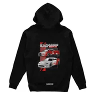 Odzież do sportów motorowych - Bluza z kapturem Nissan Silvia S15 S-CHASSIS-XXL - miniaturka - grafika 1