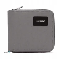Portfele - Portfel męski mały Rfid Pacsafe szary - miniaturka - grafika 1