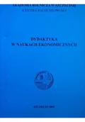 Ekonomia - Dydaktyka w naukach ekonomicznych - miniaturka - grafika 1
