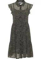 Sukienki - DreiMaster Vintage Damska sukienka bluzkowa 37226348, czarna, wielokolorowa, L, czarny wielokolorowy, L - miniaturka - grafika 1