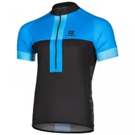 Bluzy sportowe męskie - Męska koszulka Etape Face Rozmiar: M / Kolor: czarny/niebieski - miniaturka - grafika 1