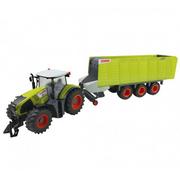 Zabawki zdalnie sterowane - HAPPY PEOPLE Traktor Claas Axion 870 z Przyczepą Cargos 9600 Zdalnie sterowany RC 1:16 34425 - miniaturka - grafika 1