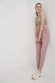 Spodnie damskie - Eivy Eivy spodnie damskie kolor różowy gładkie - grafika 1