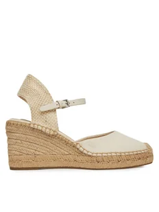 LAUREN RALPH LAUREN Espadryle Robby 802961836004 Biały - Espadryle damskie - miniaturka - grafika 1