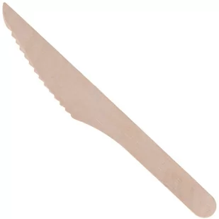 EH Excellent Houseware Jednorazowe noże drewniane 20 sztuk zestaw noży idealny jako sztućce do grilla czy na piknik B07QCDVQJM - Deski do krojenia - miniaturka - grafika 1