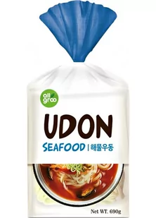 All groo - Makaron Udong - Danie gotowe o smaku owoców morza - Szybkie dania obiadowe - miniaturka - grafika 1