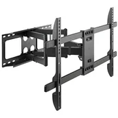 Uchwyty do telewizora - GEMBIRD WM-80ST-02 Uchwyt ścienny do telewizora obracany i pochylany 37 - 80inch do 60 kg - miniaturka - grafika 1