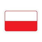 Magnesy - Magnes flaga Polski - miniaturka - grafika 1