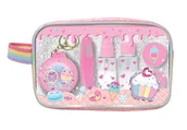 Kosmetyczki, organizery i kuferki - HOT FOCUS 804SW Kosmetyczka z przyborami podróżnymi Słodycze - miniaturka - grafika 1