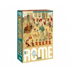 Londji Puzzle Gra Obserwacyjna GO TO ROME 100 elementów - Puzzle - miniaturka - grafika 1