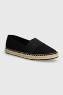 Espadryle damskie - Calvin Klein espadryle ESPADRILLE HE kolor czarny HW0HW01918 - miniaturka - grafika 1