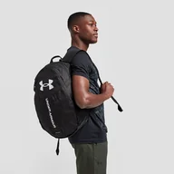 Plecaki - UNDER ARMOUR HUSTLE LITE BACKPACK  CZARNY 1364180002 - Under Armour - miniaturka - grafika 1