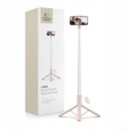 Selfie stick - TECH-PROTECT L09S BLUETOOTH SELFIE STICK TRIPOD PINK - miniaturka - grafika 1