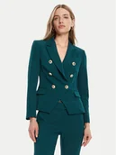 Marynarki i żakiety damskie - Rinascimento Marynarka CFC0126227003 Zielony Slim Fit - miniaturka - grafika 1
