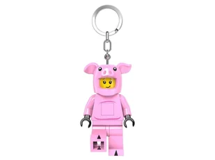 LEGO KE212 Brelok z latarką Świnka - Breloczki dla dzieci - miniaturka - grafika 1