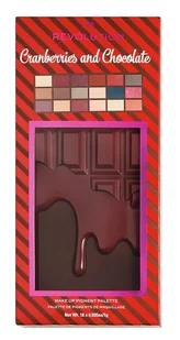 I Heart Revolution Paleta Cranberries and Chocolat - Palety i zestawy do makijażu - miniaturka - grafika 2
