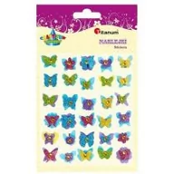 Zabawki kreatywne - Titanum Naklejki papierowe 3D motylki mix - miniaturka - grafika 1