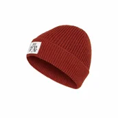 Czapki męskie - Czapka Jack Wolfskin BADGE BEANIE intense rust - ONE SIZE - miniaturka - grafika 1