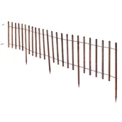 Ogrodzenia - Płotek ogrodniczy Dalum 80 x 230 cm - miniaturka - grafika 1