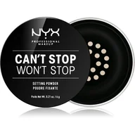 Pudry do twarzy - NYX CANT STOP WONT STOP SETTING POWDER-SHADE 01 - miniaturka - grafika 1
